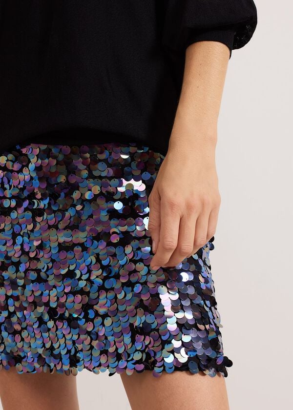Phase Eight Becca Sequin Knit Dress