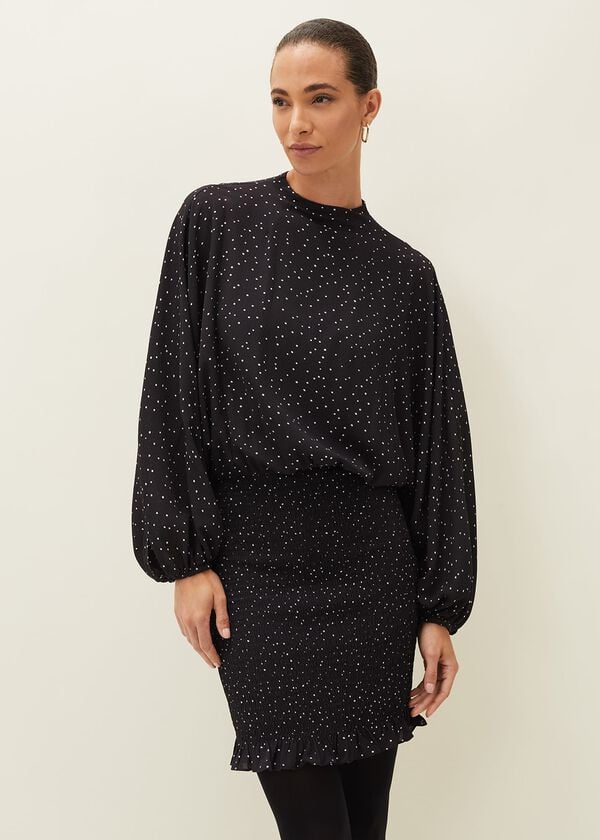 Phase Eight Becca Spot Print Dress