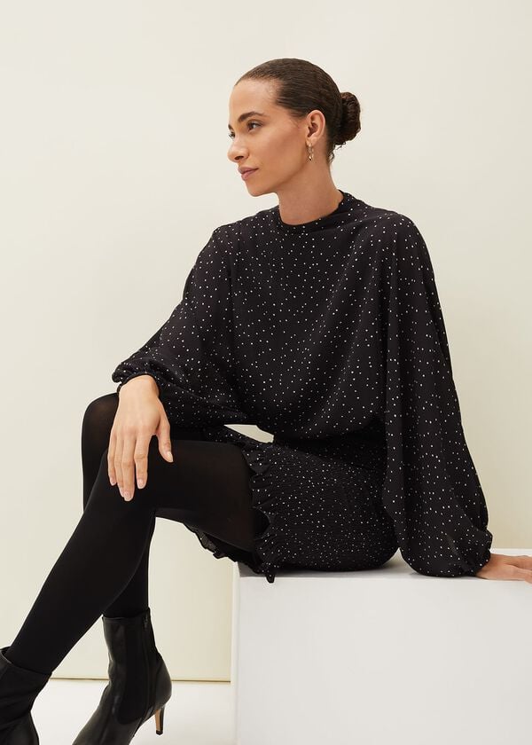 phase eight Becca Spot Print Dress