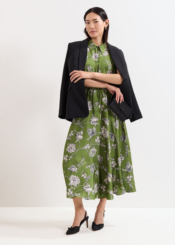 Phase Eight Bella Floral Midi Dress