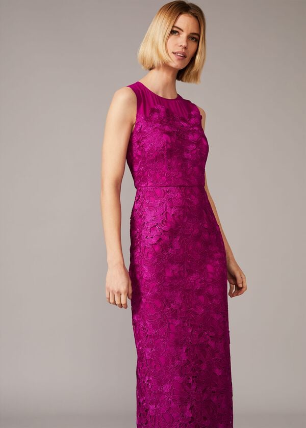 Phase Eight Bessie Lace Maxi Dress