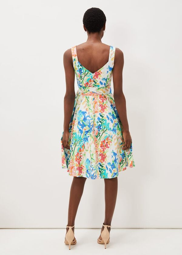 Phase Eight Blair Cotton Floral Dress