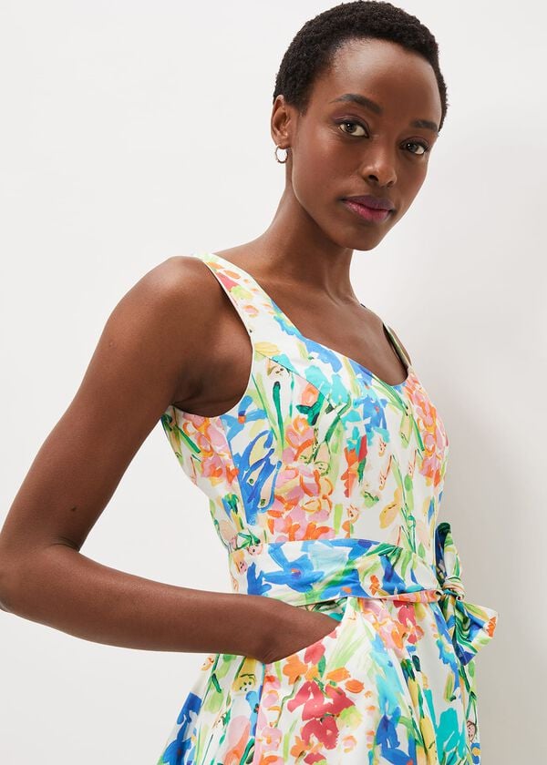 Phase Eight Blair Cotton Floral Dress