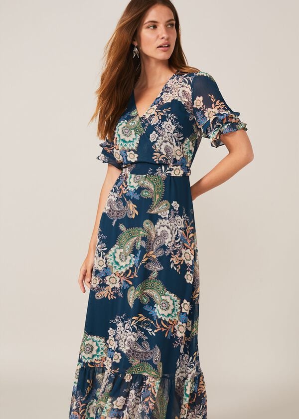 Phase Eight Blaire Paisley Maxi Dress