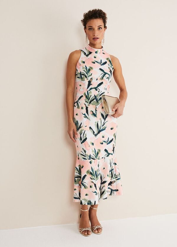 phase eight Braelyn Peplum Scuba Dress