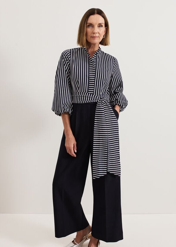 Phase Eight Bree Stripe Jumpsuit