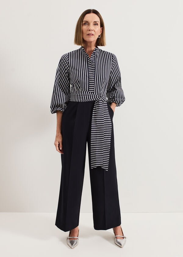 phase eight Bree Stripe Jumpsuit