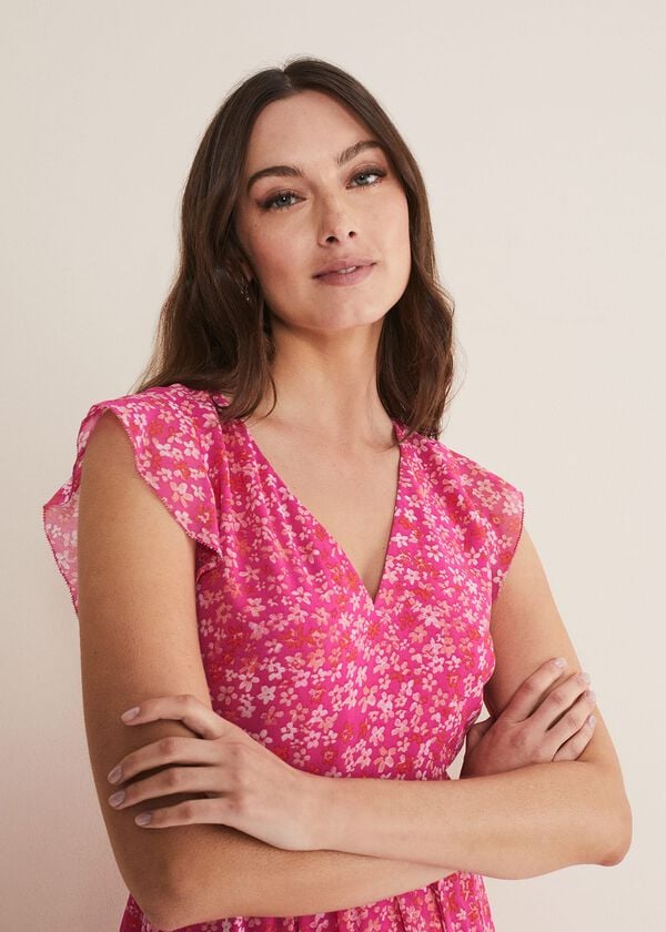 Phase Eight Breesha Floral Midaxi Dress