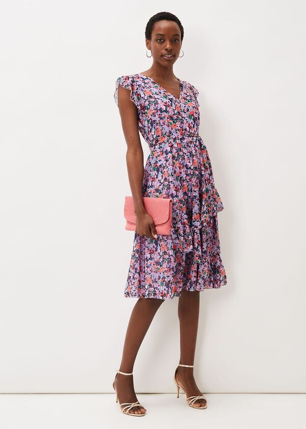 Phase Eight Breesha Floral Midi Dress