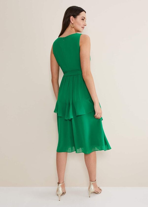 Phase Eight Breesha Green Midaxi Dress