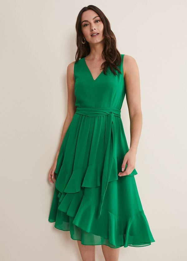 phase eight Breesha Green Midaxi Dress