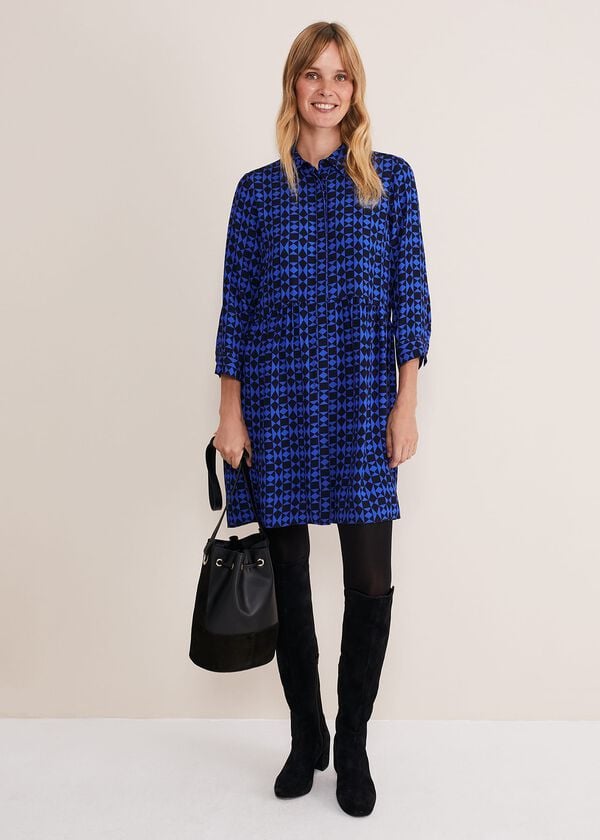 Phase Eight Bregitta Geo Swingdress