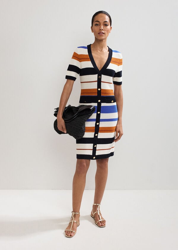 Phase Eight Bridget Stripe Dress