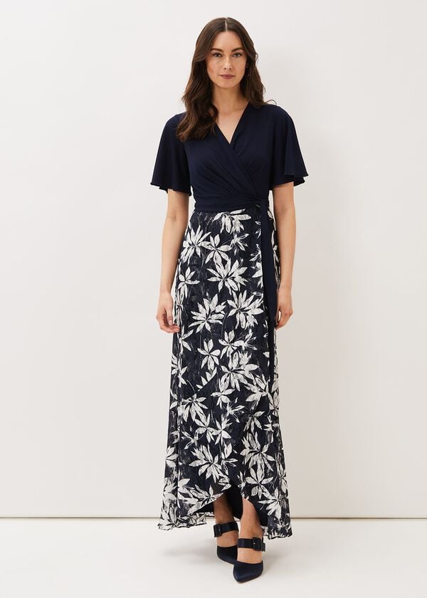 phase eight Brogan Lace Skirt Maxi Dress