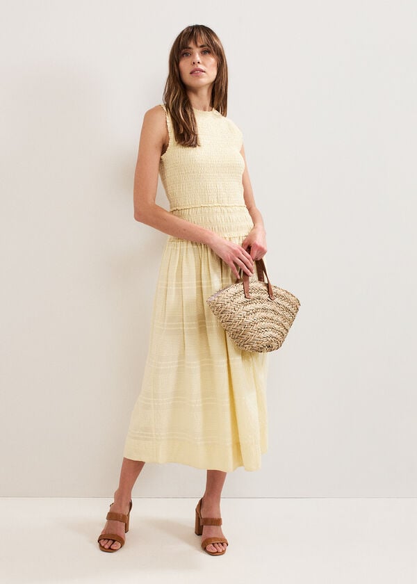 phase eight Cady Buttermilk dress