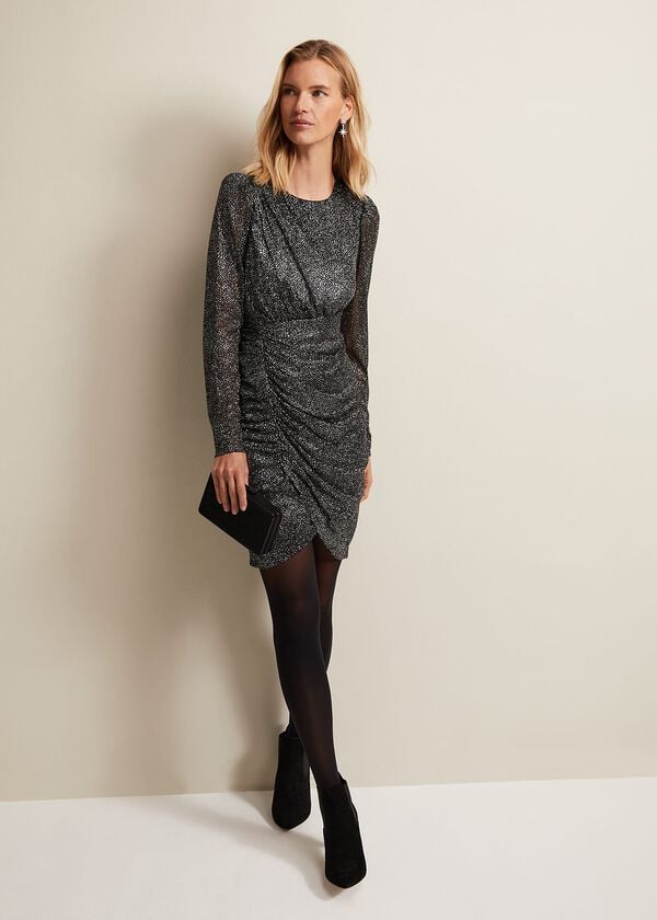 Phase Eight Cady Sparkle Mini Dress