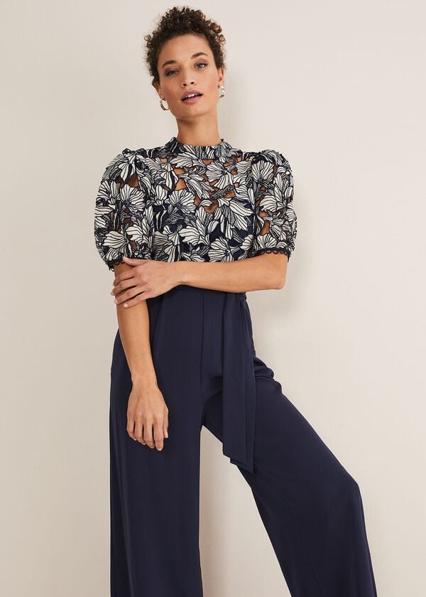 Phase Eight Caitlyn Lace Jumpsuit