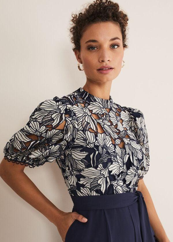 Phase Eight Caitlyn Lace Jumpsuit