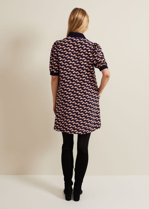 Phase Eight Candice Geo Printed Dress