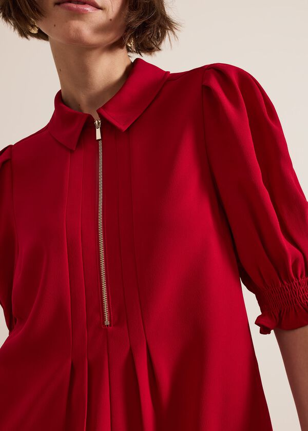 Phase Eight Candice Zip Mini Dress