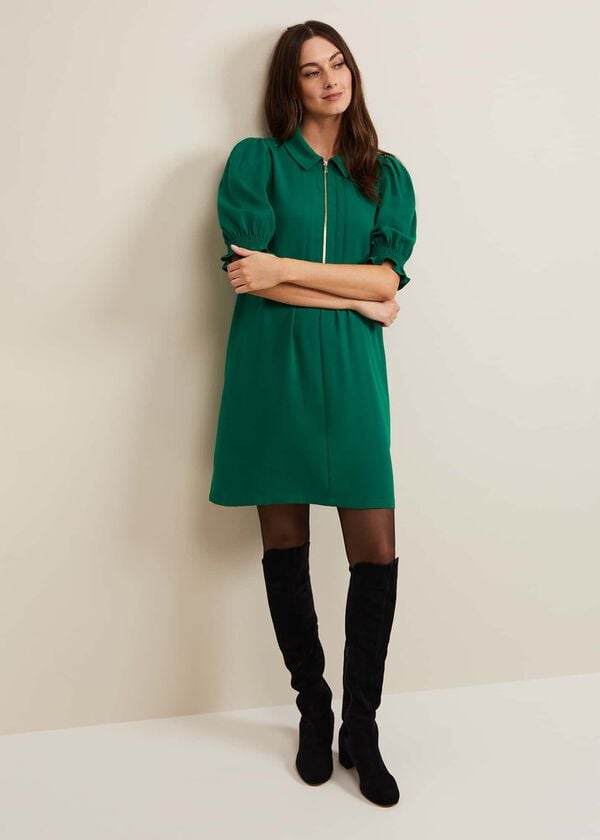 Phase Eight Candice Zip Swing Dress