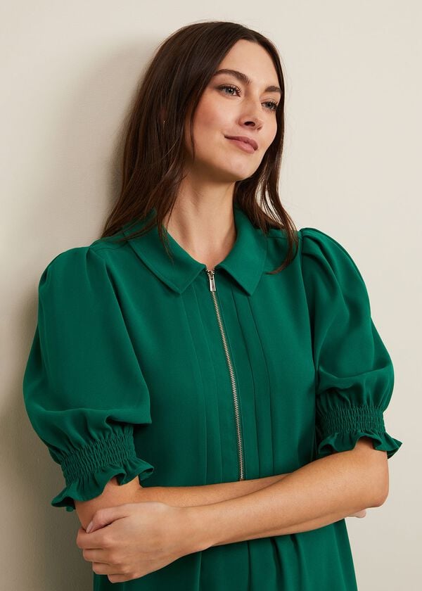 Phase Eight Candice Zip Swing Dress