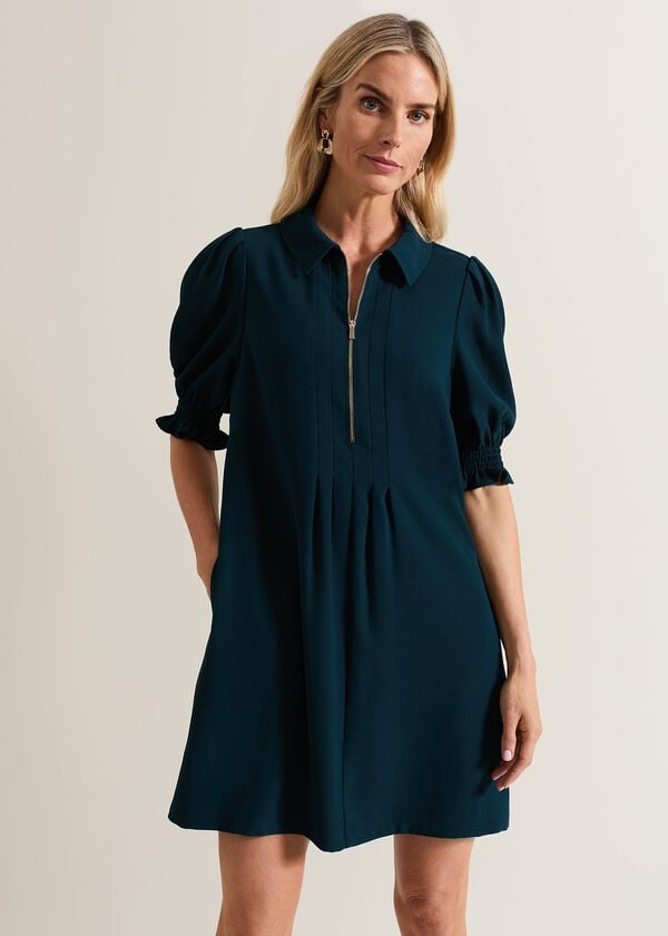 Phase Eight Candice Zip Swing Dress