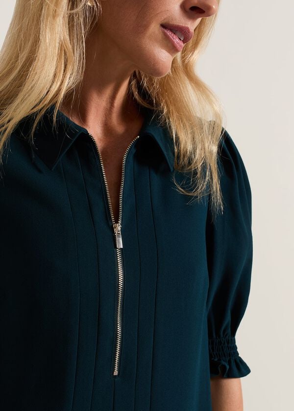 Phase Eight Candice Zip Swing Dress