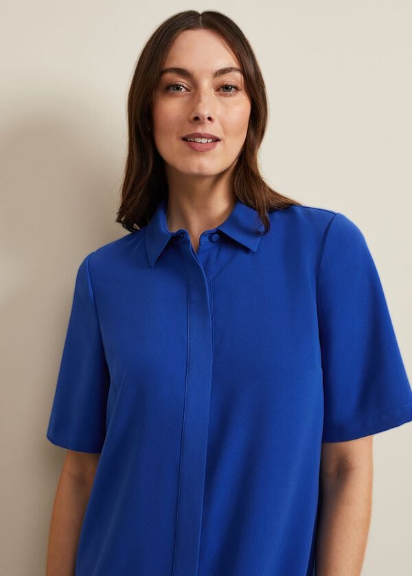 Phase Eight Cara Button Through Tunic Dress