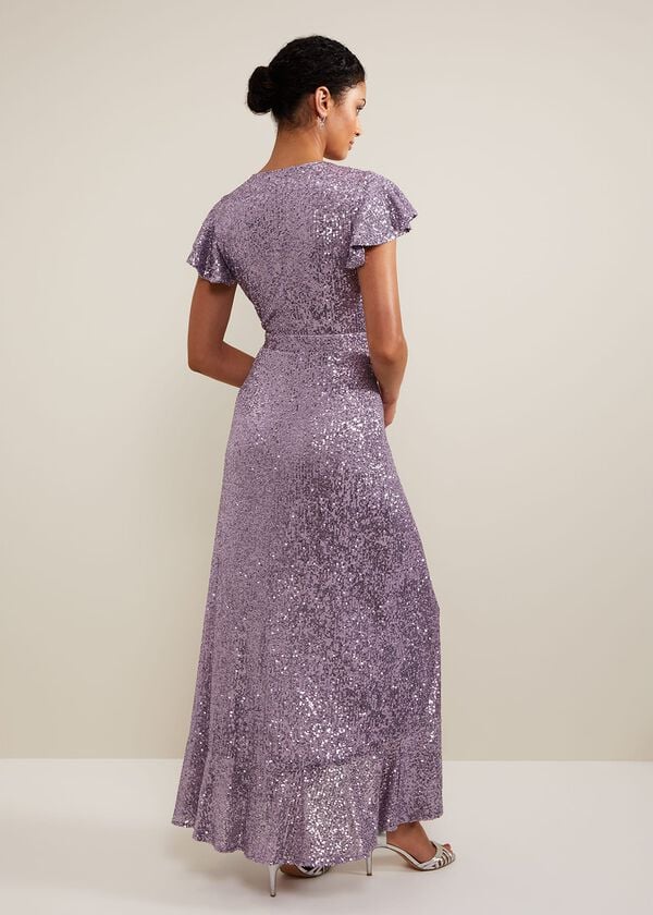 Phase Eight Carina Sequin Maxi Dress