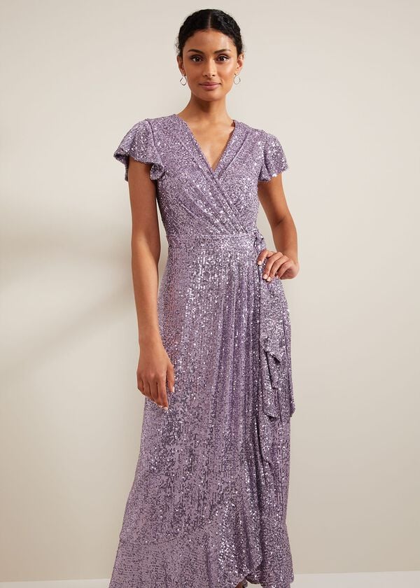 Phase Eight Carina Sequin Maxi Dress