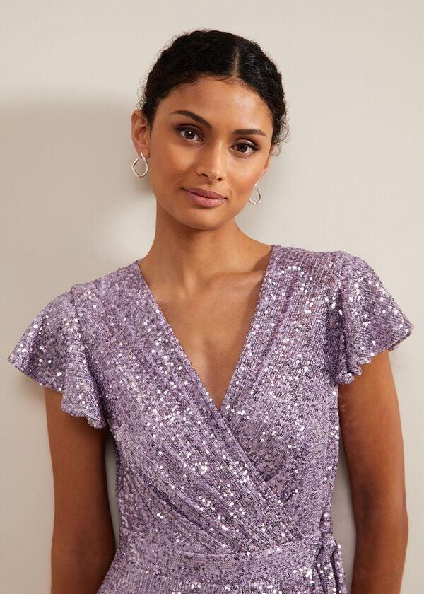 Phase Eight Carina Sequin Maxi Dress