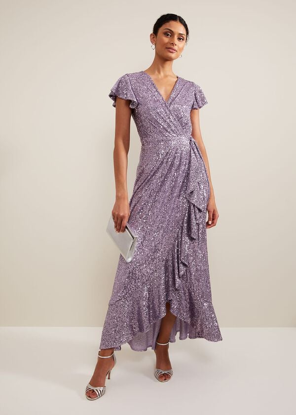 phase eight Carina Sequin Maxi Dress
