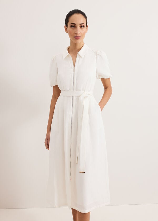 Phase Eight Carlotta Linen Dress