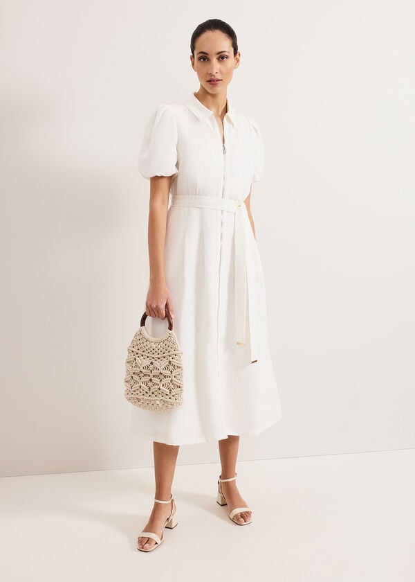phase eight Carlotta Linen Dress