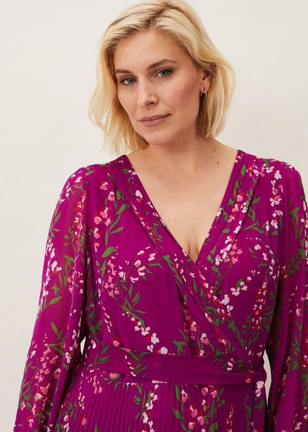 Phase Eight Carmen Pleated Maxi Dress