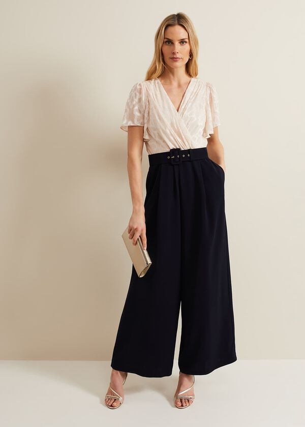 phase eight Carolyn Burnout Jumpsuit