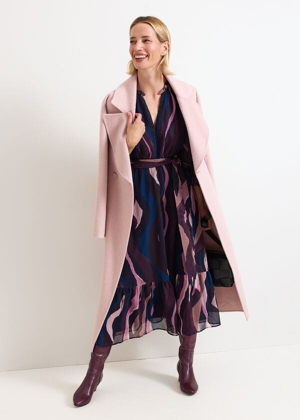 phase Eight Carra Swirl Midi Dress