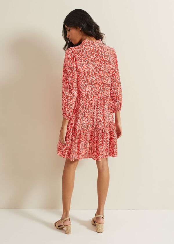 Phase Eight Carrie Abstract Swing Dress