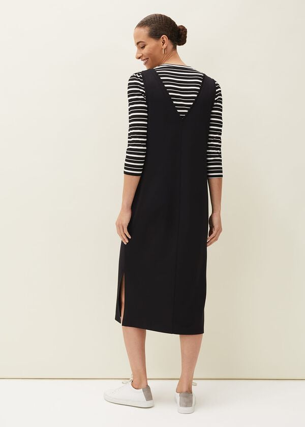 Phase Eight Catya Two Piece Stripe Top And Dress