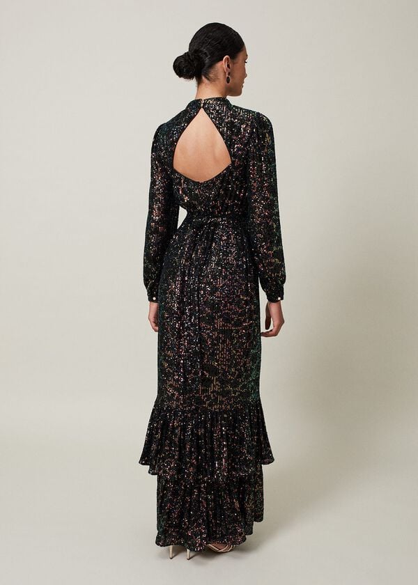 Phase Eight Celeste Sequin Maxi Dress