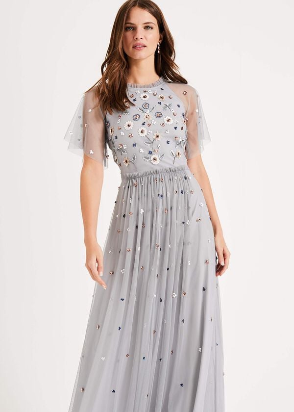 Phase Eight Celestra Embellished Maxi Dress