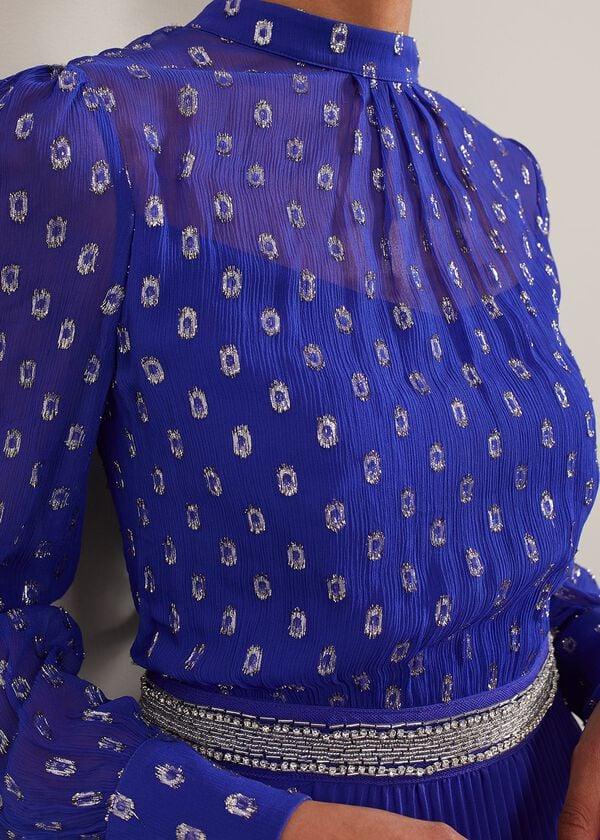 Phase Eight Charley Fil Coupe Maxi Dress