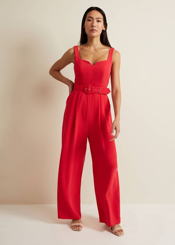 phase eight Charlize Belted Jumpsuit