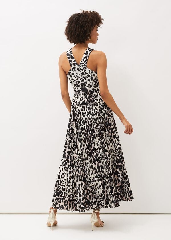 Phase Eight Chelsie Leopard Print Midaxi Dress