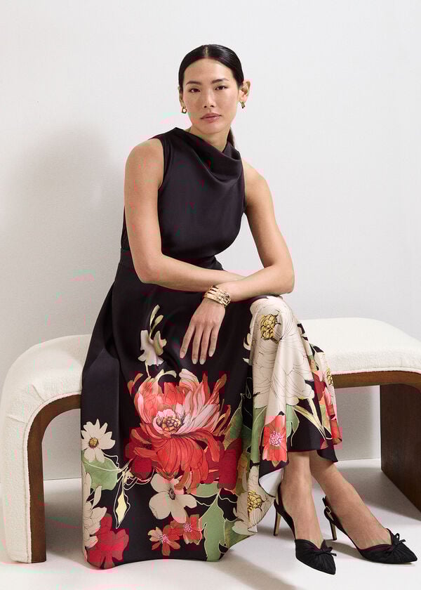 Phase Eight Cheryl Printed Midi Dress