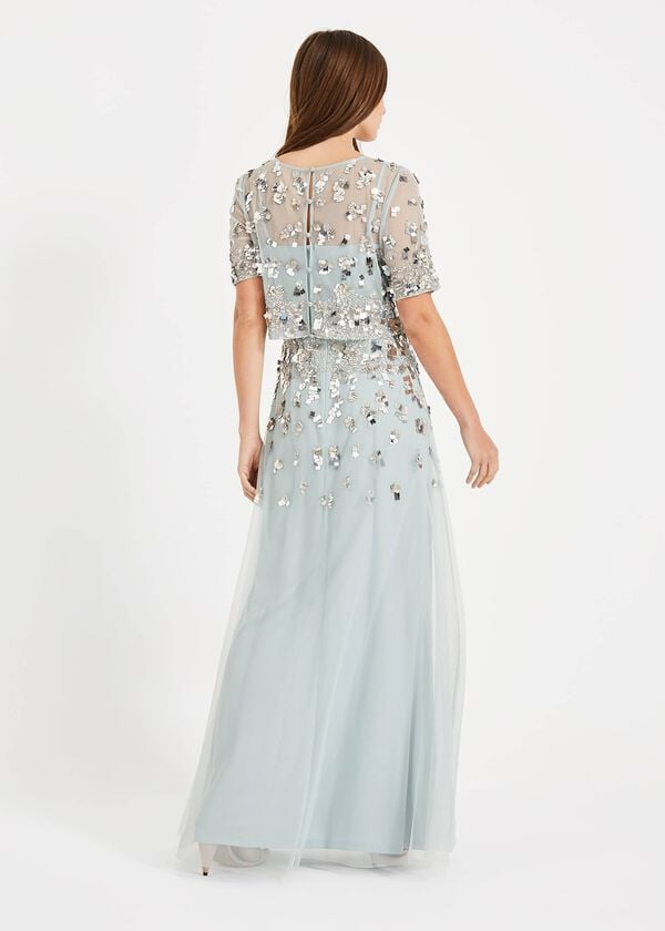 Phase Eight Christina Sequin Maxi Dress