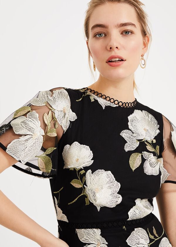 Phase Eight Christine Embroidered Maxi Dress