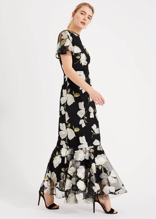 Phase Eight Christine Embroidered Maxi Dress
