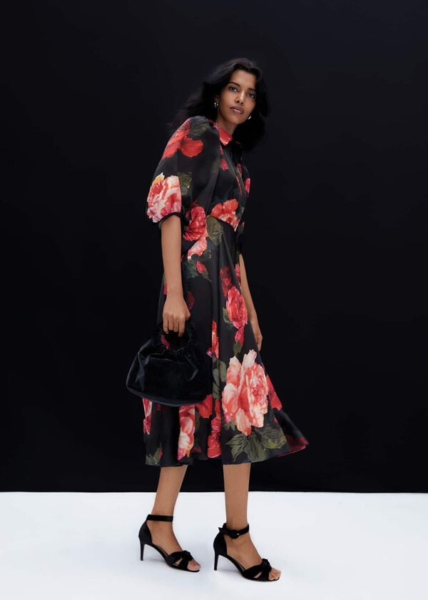 phase eight Cilla Floral Shirt Midi Dress